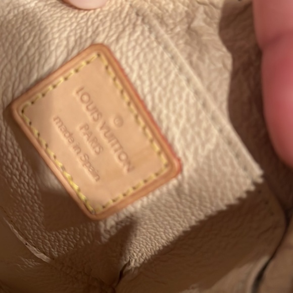Louis Vuitton Brown Pouch Pochette Monogram Cosmetic Bag - Picture 9 of 10
